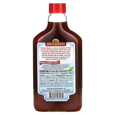 Brzbie Binch, keto syrup, maple, 13 fl oz (384 ml)