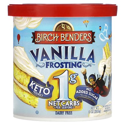 Brzaki, vanilla frosting, keto, 10 oz (283.5 g)