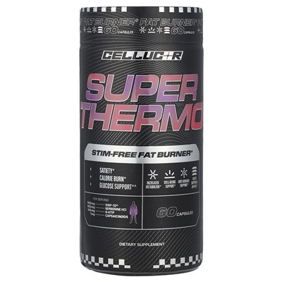 C4 / Cellucor, Super Thermo ™ Bez stymulki, palnik tłuszczu, 60 kapsułek