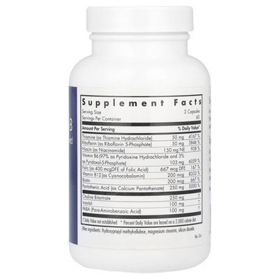 Allergy Test Group, Super Vitamin B Complex, 120 Vegetarian Capsules