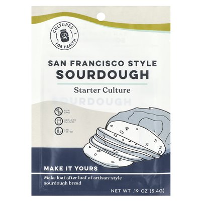 Cultures for Health, San Francisco-Style Sourdough, 0.19 oz (5.4 g)