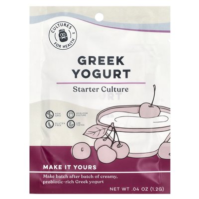 Health Cultures, griechischer Joghurt, Starterkultur, 2 Päckchen, 0,04 oz (1,2 g)