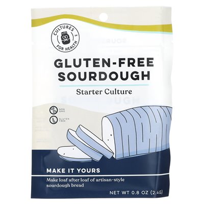 Health Cultures Gluten Free Sourdough Starter, 0.8 oz (2.4 g)