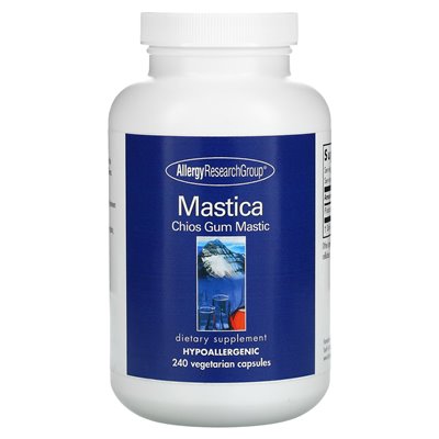 Allergy Research Group, Masticta, Chios Gum Mastic, 0,5 g, 240 vegetarische Kapseln Allergy Research Group, Masticta, Chios Gum Mastic, 0,5 g, 240 vegetarische Kapseln