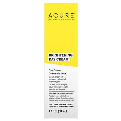 Acure, Brightening Day Cream, 1.7 fl oz (50 ml)