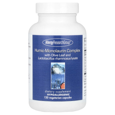 Allergy Research Group, Humic-Monolaurin-Komplex, 120 vegetarische Kapseln