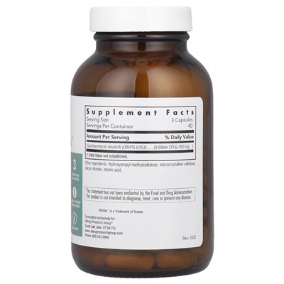 Allergy Research Group, Essential-Biotic® Saccharomyces Boulardii, 150 mg, 120 vegetarische Kapseln