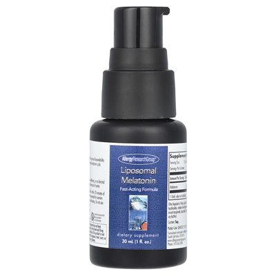 Allergy Research Group, Liposomales Melatonin, 1 mg, 1 fl Oz (30 ml)