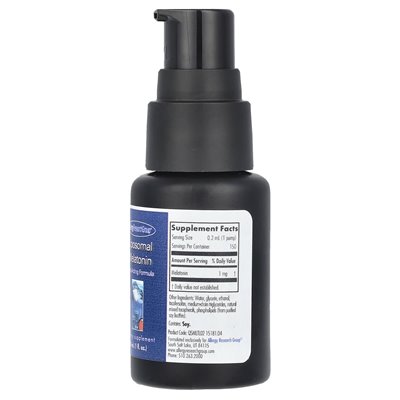 Allergy Research Group, Liposomales Melatonin, 1 mg, 1 fl Oz (30 ml)