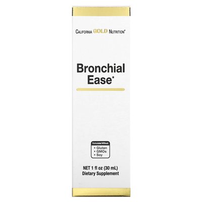 California Gold Nutrition, Bronchial Exating, 1 Fl Oz (30 ml) California Gold Nutrition, Bronchial Exating, 1 Fl Oz (30 ml)