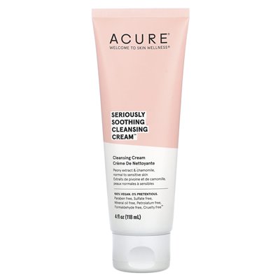 Sharp, Seriously Soothing, Cleansing Cream, 4 fl oz (118 ml)