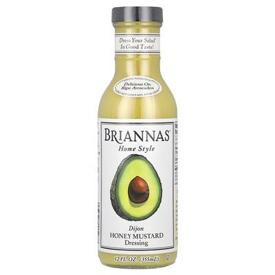 Briannas, Home Style, Honey Dijon Sauce, 12 Fl Oz (355 ml)