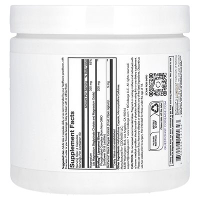 Codeage, Liposomal Magnesium Glycine, 240 Capsules