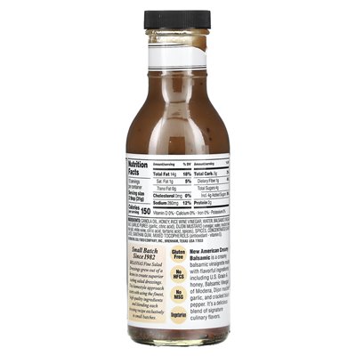 Briannas, New American Creamy Balsamic Sossing, 12 Fl Oz (355 ml) Briannas, New American Creamy Balsamic Sossing, 12 Fl Oz (355 ml)