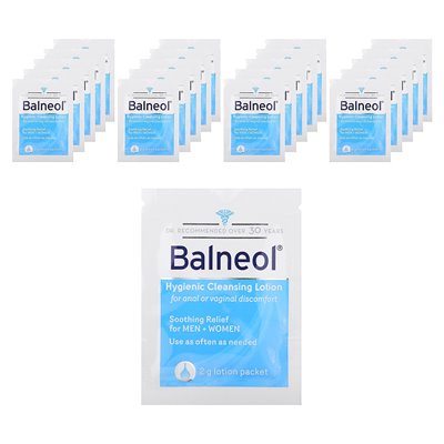 Balneol, Hygienischer Reinigungsbalsam, 20 Packungen à 2 g
