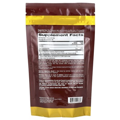 California Gold Nutrition, Fungiology®, Certified Organic Agaricus Powder, 4,2 uncji (120 g)