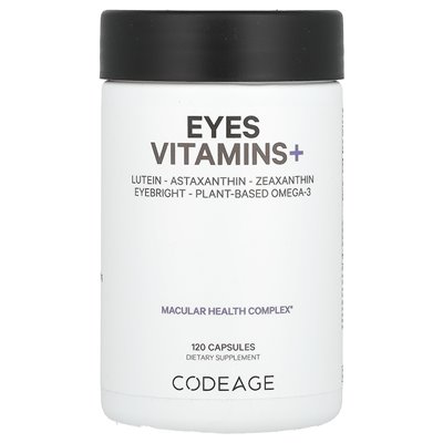 Codeage, Eyes Vitamins+, 120 Capsules