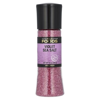 California Gold Nutrition, Lebensmittel, violettes Meersalz, 12 Unzen (340 g)
