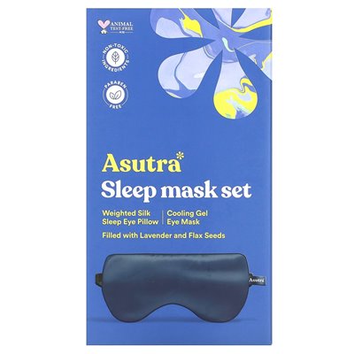 Asutra, Schlafmasken-Set, 2-teiliges Set