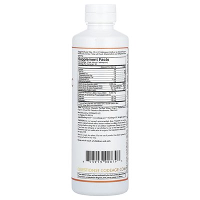 Codeage, Nanofood, Wonder-C, Orange Tangerine, 15.22 fl oz (450 ml)