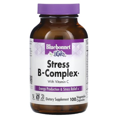Bluebonnet Nutrition, Stress-Complex, 100 Veggie Capsules