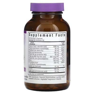 Bluebonnet Nutrition, Stress-Complex, 100 vegetarische Kapseln