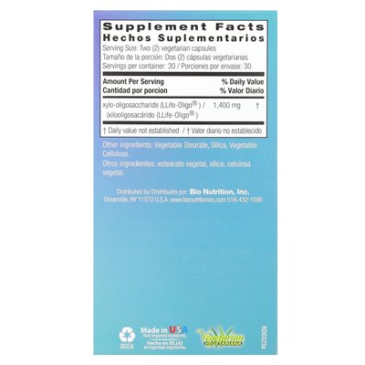 Bio Nutrition, przed biotyki, 60 kapsułek wegetariańskich Bio Nutrition, przed biotyki, 60 kapsułek wegetariańskich