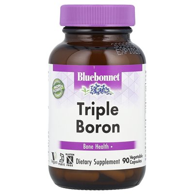 Bluebonnet Nutrition, Triple Bor, 90 Gemüsekapseln