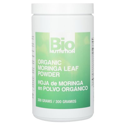 Bio Nutrition, Bio-Moringa-Blattpulver, 300 g
