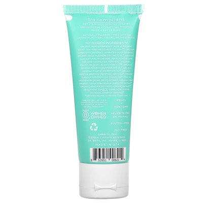 Dr Brite, Natural Active Actived węgla drzewne wybielania, mennica, 2 uncje (56,7 g)