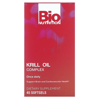 Bio Nutrition, Krill Oil Complex, 45 softgels