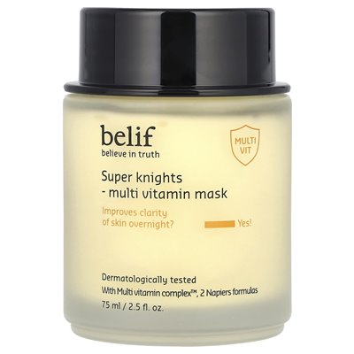 Belif, Super Knights, Multivitamin-Schönheitsmaske, 2,5 Fl Oz (75 ml)