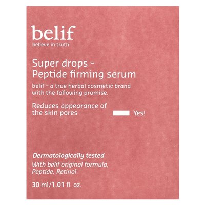 Belif, Super Drops, Peptidserum, 1,01 Fl Oz (30 ml)