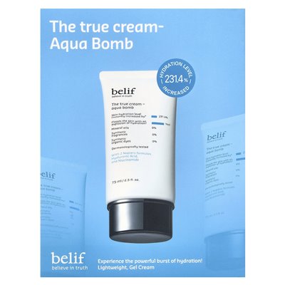 Belif, echte Creme, Spezialbomben-Set, 2-teiliges Set