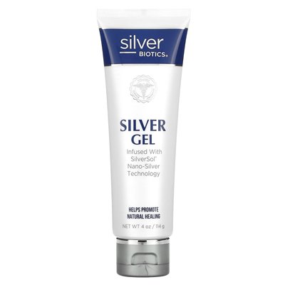 American Biotech Labs, Silver Biotics, Silver Gel, 4 uncje (114 g) American Biotech Labs, Silver Biotics, Silver Gel, 4 uncje (114 g)