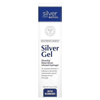 American Biotech Labs, Silver Biotics, Silver Gel, 4 uncje (114 g) American Biotech Labs, Silver Biotics, Silver Gel, 4 uncje (114 g)