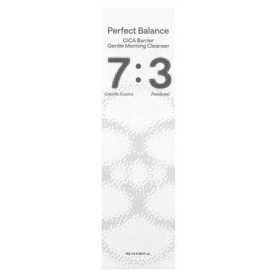 B_LAB, Perfect Balance, CICA Barrier Gentle Morning Gel Cleanser, 4,06 fl oz (120 ml)