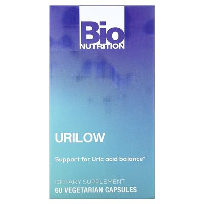 Bio Nutrition, Urilow, 60 kapsułek wegetariańskich Bio Nutrition, Urilow, 60 kapsułek wegetariańskich