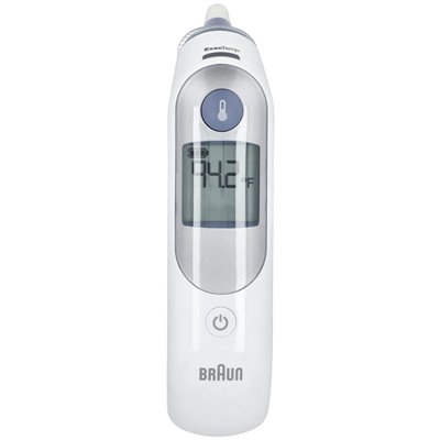 Braun, Thermoscan 5, termometr uszy, 25 -częściowy zestaw