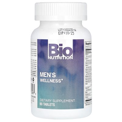 Bio Nutrition, Wellness Men, 60 tabletek