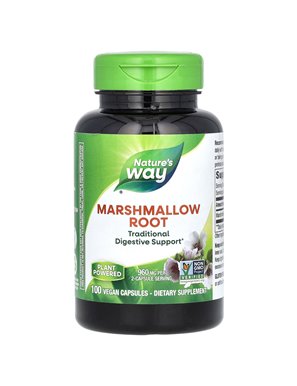 Nature's Way, Eibischwurzel, 960 mg, 100 vegane Kapseln (480 mg pro Kapsel) Nature's Way, Eibischwurzel, 960 mg, 100 vegane Kapseln (480 mg pro Kapsel)