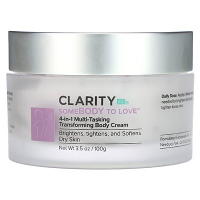 ClarityRx, Someone to Love, 4-in-1 Multitasking Transforming Body Cream, 3.5 oz (100 g) ClarityRx, Someone to Love, 4-in-1 Multitasking Transforming Body Cream, 3.5 oz (100 g)