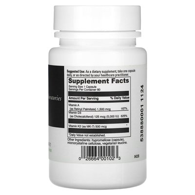 DaVinci Laboratories of Vermont, ADK, 60 Capsules