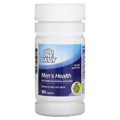 21st Century, One Journal, Men's Health, 100 Tablets