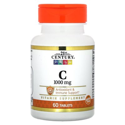 XXI wiek, witamina C, 1000 mg, 60 tabletek
