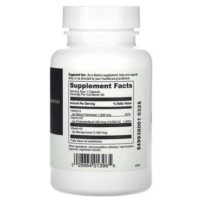 DaVinci Laboratories of Vermont, ADK 10, 90 Capsules