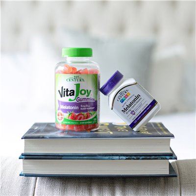 XXI wiek, szybkie rozpuszczenie melatonina, wiśnia, 10 mg, 120 tabletek XXI wiek, szybkie rozpuszczenie melatonina, wiśnia, 10 mg, 120 tabletek