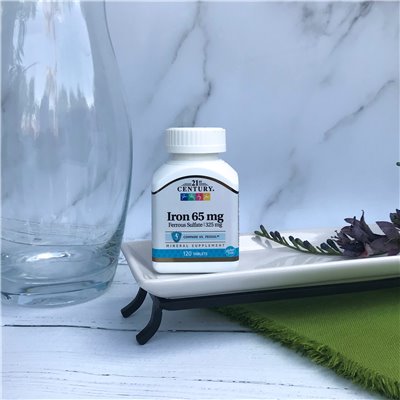 21st Century, Eisen, 65 mg, 120 Tabletten