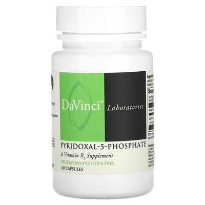 DaVinci Laboratories of Vermont, Pyridoxal-5-Phosphat, 60 Kapseln