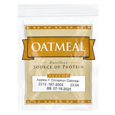 Bariwise, Oat Protein, Apple & Cinnamon, 7 Packets, 1.04 oz (29.5 g)